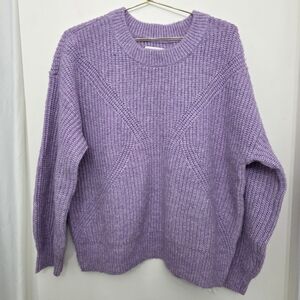 Sonoma Lavender Ribbed Sweater